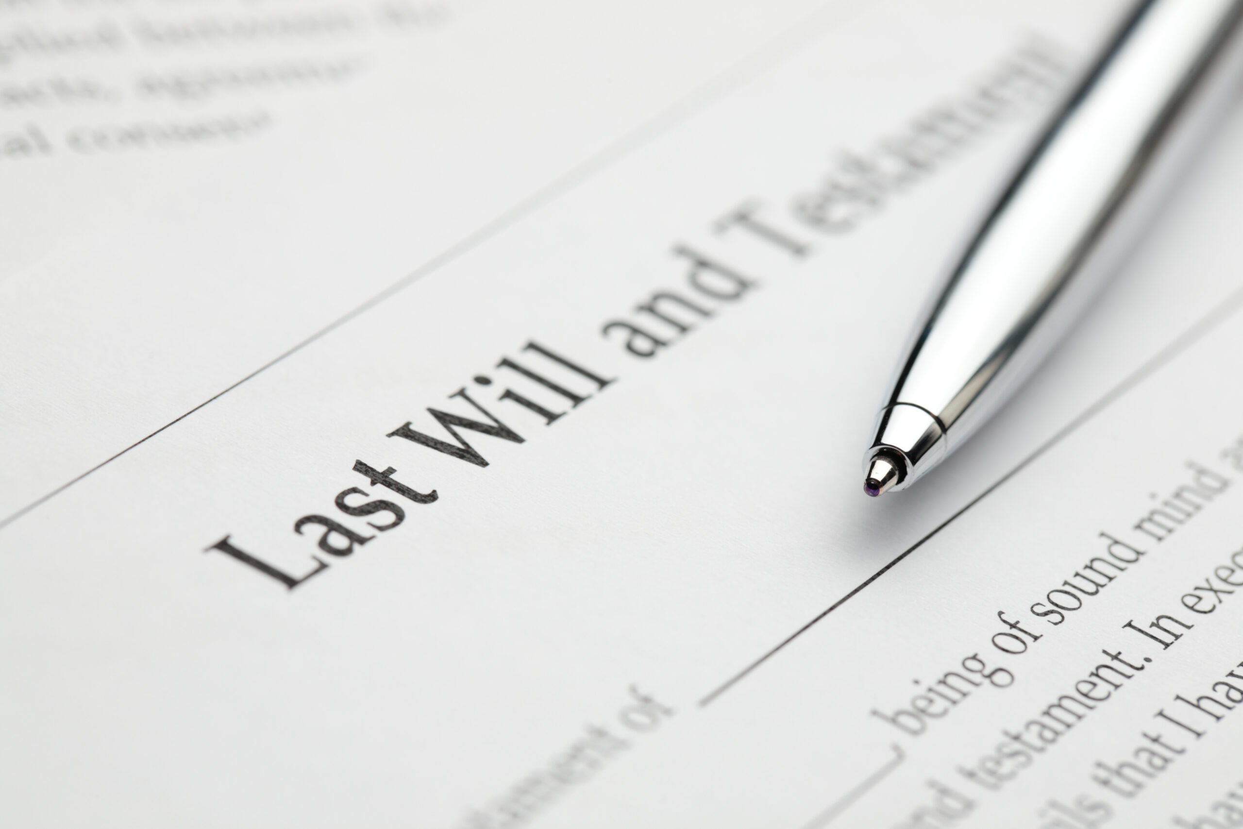 Court chooses between pair of unfinished wills