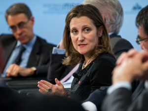 Chrystia Freeland devient ministre des Finances
